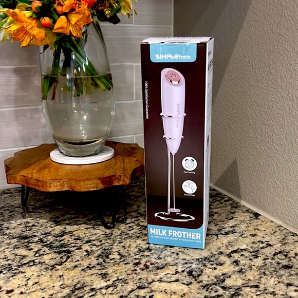 Simple Kitchen Nib Simpletaste Milk Frother Handheld Battery